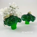 ブロッコリー＊ピアス(イヤリング)