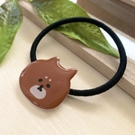 柴犬ヘアゴム　茶