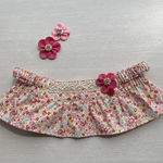 らぼっと　ラボット　LOVOT専用のお洋服　春夏　花柄ピンク　ドレス　服