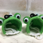 かえるさん帽子🐸　黄緑色