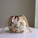 お花いっぱい！お手玉巾着