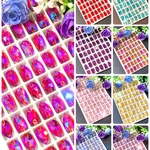 先にご連絡を‼️72個入り7×12mm縫い付けドロップビジュー選択式