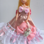 リカちゃん うさぎさんと一緒パーティドレス
