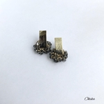 Charmant チタンピアス/イヤリング【gray】