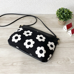 オーダー品　花柄＊フェイクレザー　ショルダーバッグ＊ポシェット＊サコッシュ