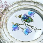 揺れる紫陽花のピアス　エンドレスサマー