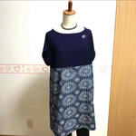 sale❣️チュニックワンピース♥︎ミナペルホネンのchoucho付