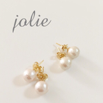 【送料無料♡】１粒♡コットンパールピアス♡