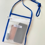  bag-A/W  《【blue】》夏にピッタリ　メッシュのサコッシュ