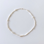 淡水真珠：pearl×shell necklace