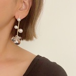 ゴールドスティック×クリアバブルスピアス