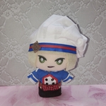 ぬい服　2点セット　ブルー