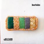 c51103 ヘアクリップ：キイロ