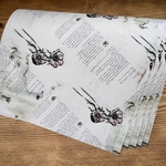 [ラッピングペーパー] Anemone - rotten color - < A4 10枚 >