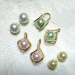 💞 春 待ち 小町💞痛くないイヤリング✨（特許取得）・　挟むだけ❗️の  ストレスフリーイヤリング✨