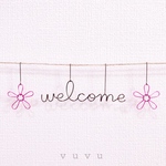 ♡お花のwelcome♡ワイヤークラフト