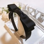 シンプルリボンカチューシャ♡ブラックリボン 量産型コーデ