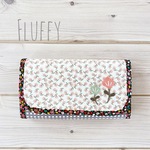 two flowers  長財布