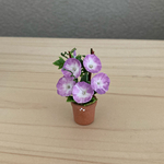 朝顔の花鉢        ミニミニテラコッタ鉢　2