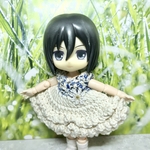 【SALE】オビツ11 オビツろいど　ねんどろいど　あまむす　👗　トリプルフリル　ワンピース　👗