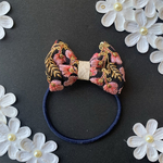 刺繍リボンヘアゴム