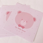 bear face memo ♡ 30枚 メモ