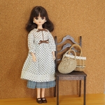 リカちゃん★ドロップショルダーワンピ＋スカート