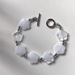 White flower bracelet