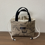 1ryumai様専用ページ♡　恐竜ボーンのランチトート