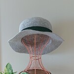 夏の深くつばひろなお帽子（ご希望の色でお作りします）