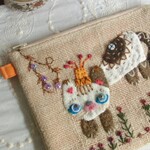 刺繍にゃこぽーち　