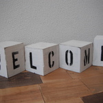Welcome キューブ