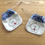 いい感じの巾着  2コセット