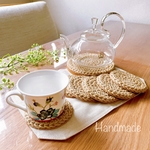 麻紐 コースター ☆ まんまるクッキー