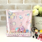 保温保冷ポーチ  ラミネート シェル柄　マーメイド　貝　ピンク　シャカシャカポーチ　ゆめかわ