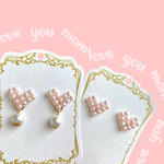 NEW🌻Pink💓 ハートピアス・イヤリング