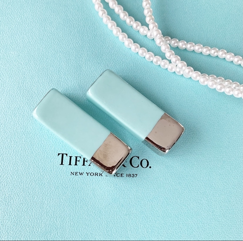 【レア】TIFFANY &CO. ティファニー　ブルー1837 小皿　非売品 レア】TIFFANY &CO. ティファニー ブルー1837 小皿 非売品