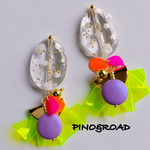 Neon  Color   yellow  ＆  dot