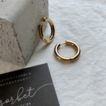 stainless chunky hoop