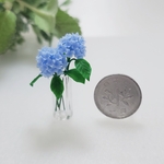 【1/12】ミニチュア紫陽花✱水色