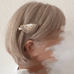淡いスイカの3wayアクセサリー / ヘアクリップ バッグチャーム クリップブローチ