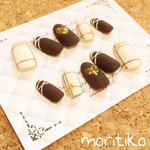 チョコレート ネイル