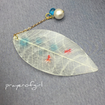 青海波と涼む金魚☆しおり