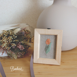 ［再販］刺繍パネル ❁ チューリップ