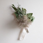 スモークツリーのブーケ風スワッグ H101