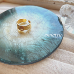 Gold Distorted Ring