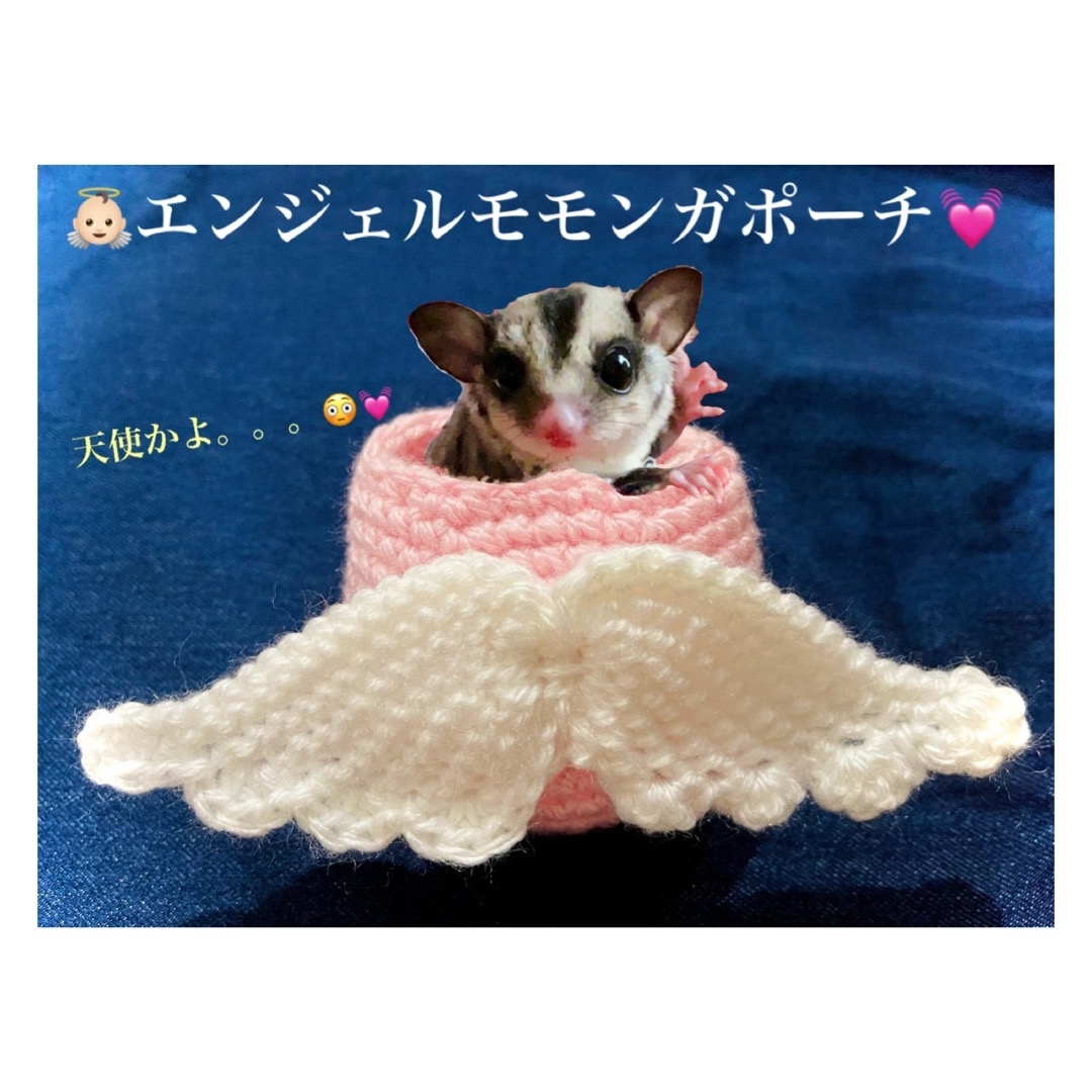 フクロモモンガポーチ…和O ぶ厚