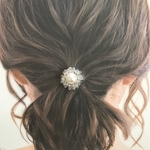 小さなポニーフック✨ビーズ✨パール✨大人可愛い✨