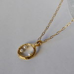 Bubble necklace(K18GP)