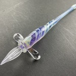 紫と青のガラスペン（7）